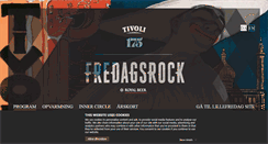 Desktop Screenshot of fredagsrock.dk